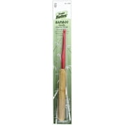 Susan Bates Bamboo Handle/Silvalume Head Crochet Hook 5.5"-Size I9/5.5mm