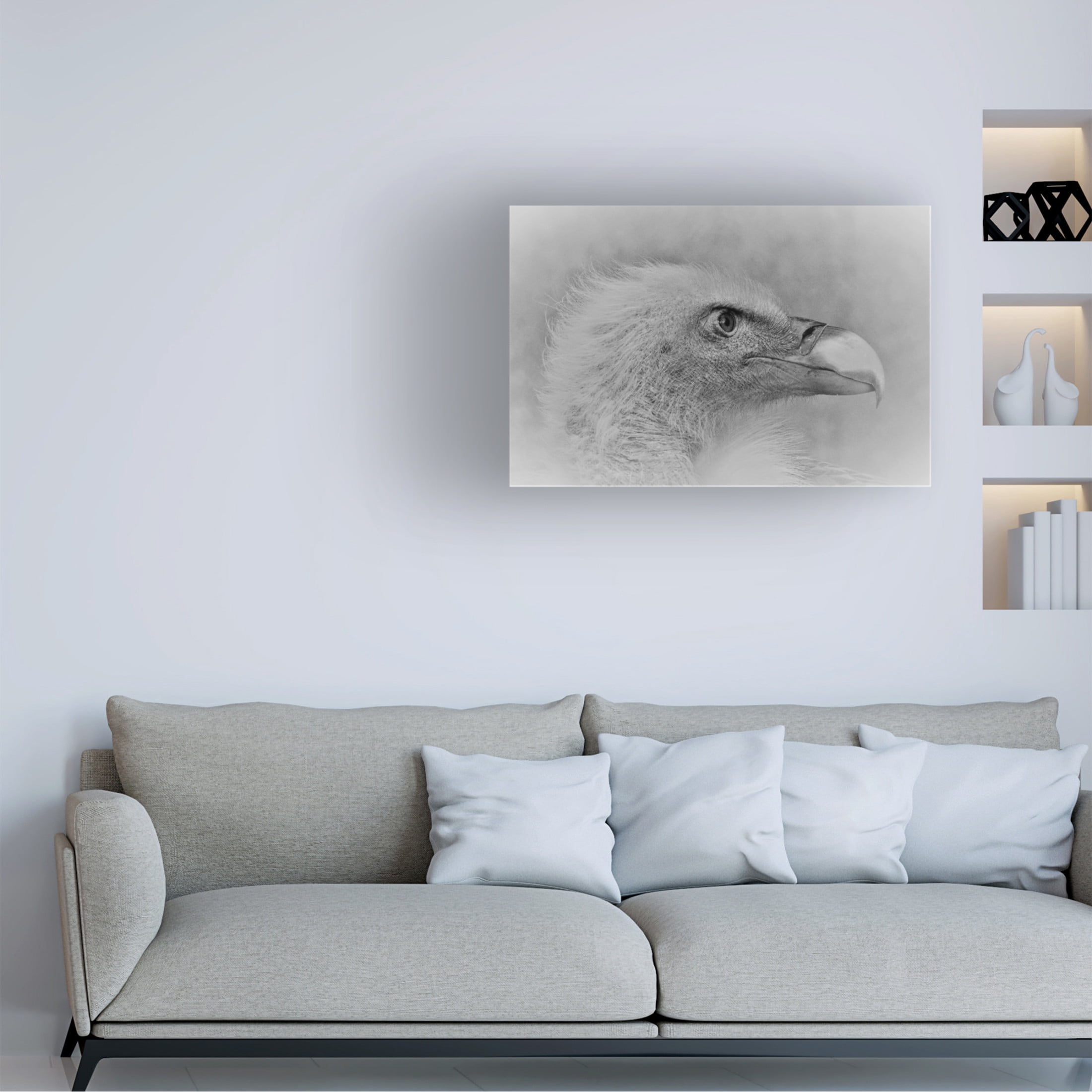 Trademark Fine Art Cristian Andreescu Bald Eagle Canvas Wall Art