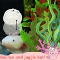 thumbnail image 3 of 1pcs Axolotl Hides for Aquarium with 2pcs Nitrifying Ball Set, Driftwood Axolotl Cave Hideout and Aquarium Filter Balls, Fish Tank Decor, Shelter for Small Pet Frog Fish Betta, 3 of 7