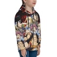 thumbnail image 3 of Fairy Tail Youth Sweatshirt 3D Printed Hoodie Activewear Teenager Winter Full-Zip Drawstring Jacket Coats Active Pullover Hooded Blouse For Boys Girls X-Large, 3 of 8