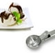 thumbnail image 4 of Cuchara para helado de acero inoxidable sólido, 2 paquetes de cuchara para helado de acero inoxidable con gatillo fácil, cucharón para frutas, cuchara para melón de agua Namotu LT73, 4 of 7