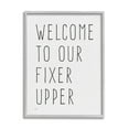 thumbnail image 4 of Stupell Industries Fixer Upper Home Welcome Sign Casual Typography Graphic Art Gray Framed Art Print Wall Art, Design by Lux + Me Designs, 4 of 5