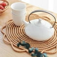 thumbnail image 4 of Woven Wall Basket Decor ,Handmade Hay Rattan Wall Decoration Pendant Use As Storage Set in Home Living Spaces,for Indoor & Outdoor, 4 of 10