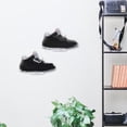 thumbnail image 1 of LOLIPPYY 6Pcs Transparent Acrylic Shoe Display Shelves Wall Mounted Floating Racks for Sneakers, 1 of 8