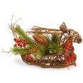thumbnail image 1 of 14" Christmas Deer Dcor, 1 of 1