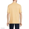 thumbnail image 2 of Lands' End Essentials Men's Long Sleeve All Day Comfort Polo Shirt - 100% Cotton Won't Shrink Pill Fade, 2 of 3