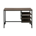 thumbnail image 4 of Sunjoy 47Inch Home Office Writing Desk Student  Desk  Computer Table with  with Shelf Divider Panel, 4 of 8