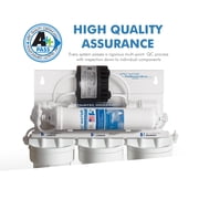 APEC Top Tier Supreme High Efficiency Permeate Pumped Ultra Safe Reverse Osmosis Drinking Water Filter System For Low Pressure Homes (ULTIMATE RO-PERM)