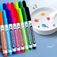thumbnail image 4 of & Craft Supplies Kiddies Create Magical Water Floating Drawings Bundle with 8 Colors Magical Water Painting Pens for Kids Drawing Water Art Markers Set 10ml, 4 of 8