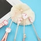 thumbnail image 3 of Juego de 5 cepillos de maquillaje rosa suave y bolsos de zapatos de espejo de mano rosa, cepillos de maquillaje de dibujos animados de gato femenino (juego de espejos y cepillos) Shuxiu Wang 9024719202860, 3 of 5