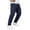 Blue, variant on Yungyresw Mens Cargo Pants Relaxed Fit Solid Straight Leg Athletic Pants Multi Pockets Comfy Casual Trousers Fall Winter Outfits Deep Green L