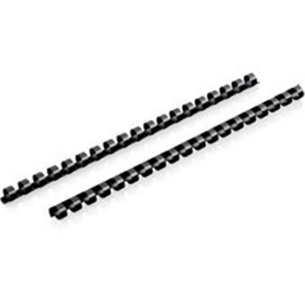 0.62 in. Comb Bind Binding Spines, Black - Walmart.ca