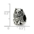 thumbnail image 4 of Birman Cat Charm .925 Sterling Silver Antique Finish Reflection Beads - QRS1272, 4 of 5
