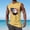 Yellow, variant on Ynynloco Men's Sleeveless Graphic Tank Tops Gym Workout Beach Hawaiian Palm Tree Patriotic Shirt