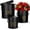 Black, variant on ANHXN Gift Box with Lids Set of 3 Round Nesting Gift Boxes Cylinder for Presents 3 Assorted Sizes Flowers Arrangements Box for Gift Giving Christmas Valentine Mom Gifts Present Wrapping
