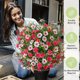thumbnail image 4 of Outdoor Color Breath Ground Plug Simulation Plant Ground Nail Decoration Courtyard Garden Ground Fake Flowers, 4 of 6