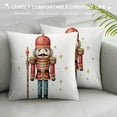 thumbnail image 3 of ARISTURING  Throw Pillow Cover Christmas Nutcracker Car Cartoon Wooden Colorful Soldier Toy Gift Home Decor Pillowcase Cushion Cover for Sofa Couch Bed and Car, 3 of 5
