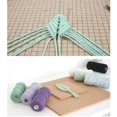 thumbnail image 1 of xinxixnxx Macrame Board Mat with Grids 20x20cm Handcrafted Braiding Knotting Project, 1 of 9