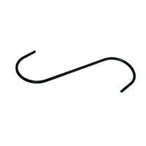 JUMBO 10" Steel Powder Coated S-Hooks - Set of 4 - Plants, Towels