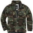 thumbnail image 5 of BRANDIT INDIVIDUAL WEAR Adult Male Fleece Full Zip Jacket, Color: Woodland, Size: XXL, 5 of 7