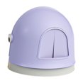 thumbnail image 2 of DOLITY Enclosed Cat Litter Box, Kitten Litter Box Covered Cat Litter Tray Cat Potty Violet, 2 of 9