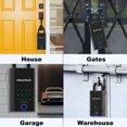 thumbnail image 3 of Boîte de Verrouillage Intelligente avec Empreinte Digitale, Application Bluetooth eLinksmart, Clé Électronique Sécuritaire avec Code Numérique, Résistante aux Intempéries pour Montage Mural/porte Extérieur - Grande Capacité, 3 of 9
