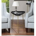 thumbnail image 3 of Convenience Concepts Lunar Triangle End Table, Multiple Finishes, 3 of 5