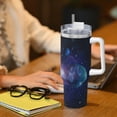 thumbnail image 6 of Pofeuu Planets Stars And Galaxies1 Print 40oz Ice Bully With Handle And Straw Stainless Steel Vacuum Insulated Cup And 2 In 1 Straw Lid, 6 of 8
