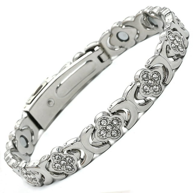 Linnome Adjustable Magnetic Bracelet Fashion Accessory for Home Daily Wear Health Support Needs