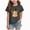 Grey, variant on NOLDARES Children Girls Boys Tops Halloween Themed Cartoon Printed Short Sleeved Crew Neck T Shirt(Grey,3-4 Years)