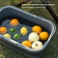 thumbnail image 3 of Billuyoard Estuche de almacenamiento Suministros de picnic Caja plegable Mano de obra fina multicolor Equipo de campamento exquisito Almacenamiento y organización del hogar Café, 3 of 6