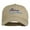 Khaki, variant on Jet Powered with wave Embroidered Washed Cap - White OSFM