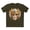 Army, variant on Carnival Mask Graphic T-Shirt Unisex 100 Cotton With Antique Gold Art Design Tee 22
