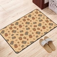thumbnail image 3 of DouZhe Tribal Totem Tiki Masks Rugs Doormat, Non-Slip Machine Washable Carpets Floor Door Mat , 36" x 24", 3 of 6