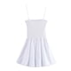 thumbnail image 1 of WILLBEST Vestidos De Verano Elegante Vestido De Gasa Con Volantes Para Mujer Con Diseño De Patchwork De Tela Para Eventos Y Fiestas De Verano, 1 of 3