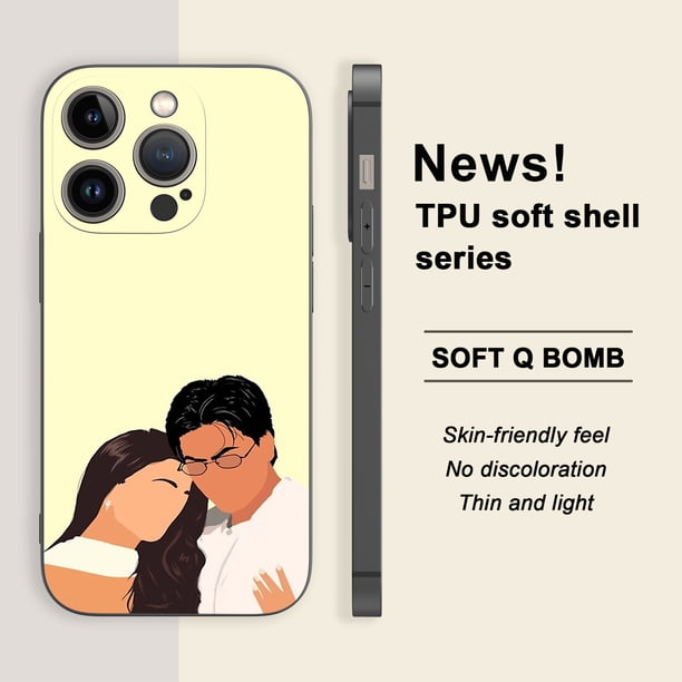 Dale a tu iPhone un aspecto divertido y juguetón con esta funda de goma de TPU con dibujos animados