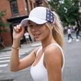thumbnail image 5 of American Flag Baseball Cap Fourth of July Hat Outdoor Beach Sun Protection Patriotic Hat Red White Blue Baseball Hat Patriotic Baseball Cap Patriotic Festival Party, 5 of 9