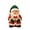 E, variant on Cute Santa Claus Acrylic Christmas Ornaments Decorations, Xmas Hanging Tree Pendants, Seasonal Indoor Outdoor Decor for Christmas Tree Mantel Window Wall