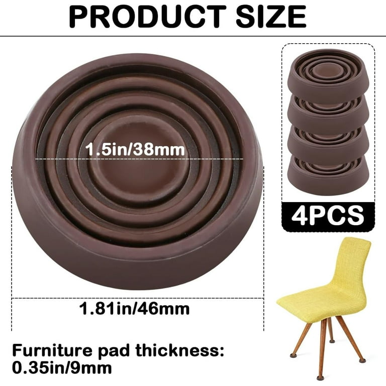 Chair Feet Protectors For Wood Floors Furniture Caster Cups