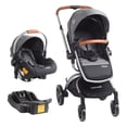 thumbnail image 1 of Carriola para bebe y Portabebe para auto - Giro de 360°- Doble Orientación - Compacta, Liviana y Plegable, 1 of 10