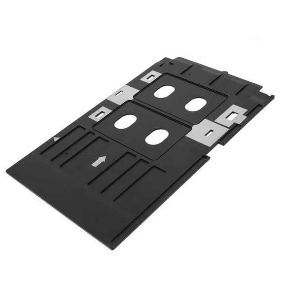 PAMINGONO 1Pack Card Printing Holder for Office Use PVC Material Rectangular