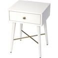thumbnail image 7 of Butler Specialty Delridge End Table In White And Gold, 7 of 7