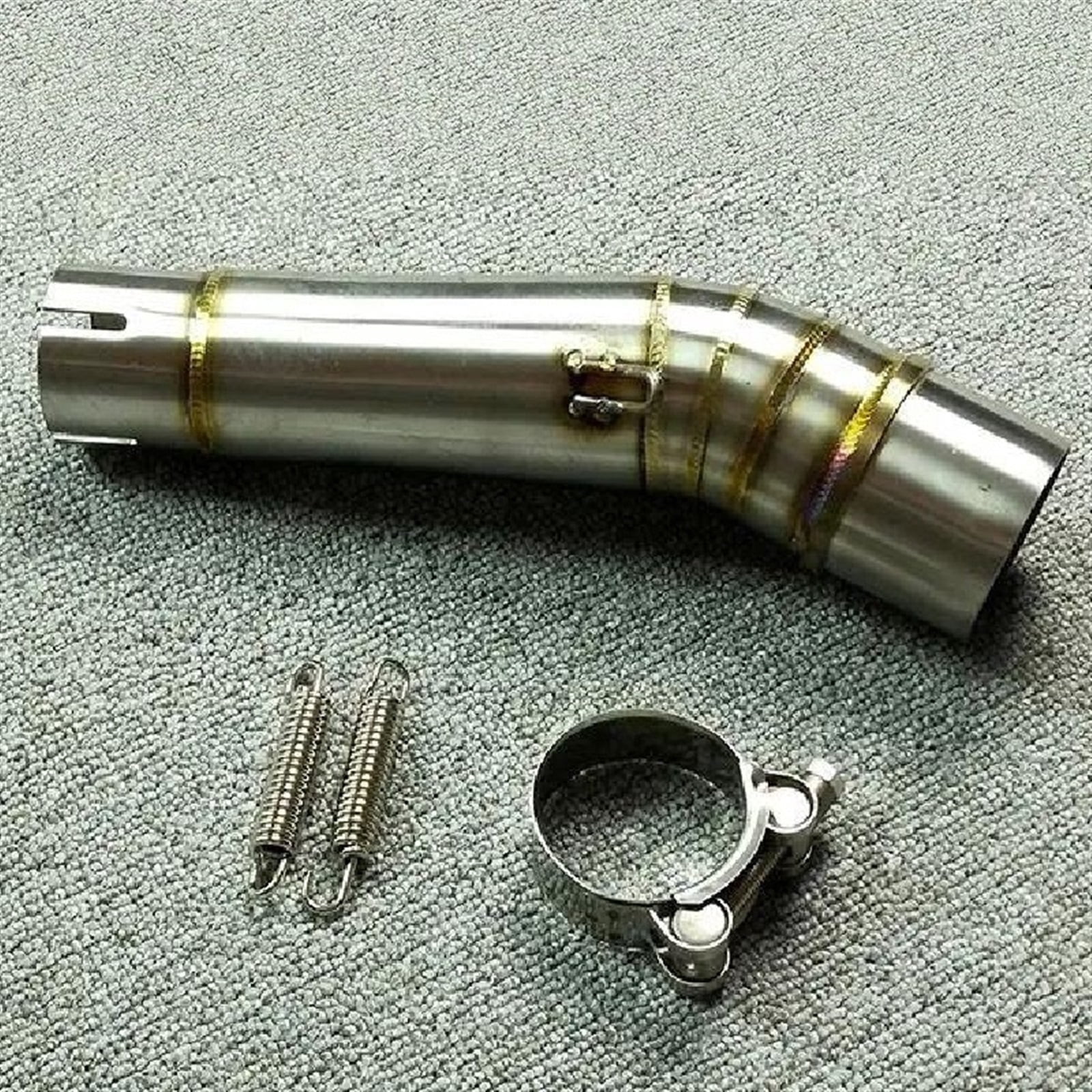 Cabezal De Tubo De Escape Con Silenciador Para
