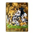 thumbnail image 2 of Plush Throw Blanket - Dog Pile - Queen Bed 79\"x 95\" - Faux Fur Blanket For Beds, Sofa, Couch, Picnic, Camping, 2 of 3