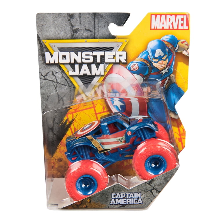Monster Jam, Marvel 1:64 Scale Vehicle Monster Truck Single Pack