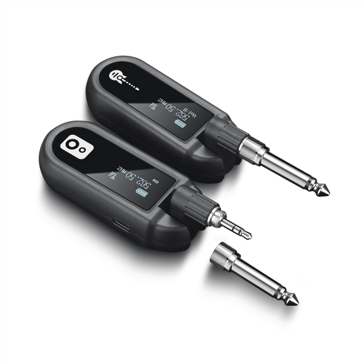 M02 UHF Wireless System Transmitter and Receiver for Guitar Violin Bass Electric Piano Keyboard Instrument Electric Drum