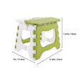 thumbnail image 2 of PEACNNG Portable Stool Folding Step Stool Folding Small Stool 23.30X19.00X17.80CM, 2 of 8