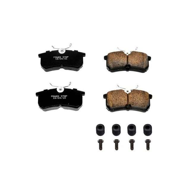 Power Stop Brake Pad 17-886 Z17 Evolution; FMSI Number D886; Ceramic Brake Pads; Set Of 4; With Premium Stainless Steel Hardware