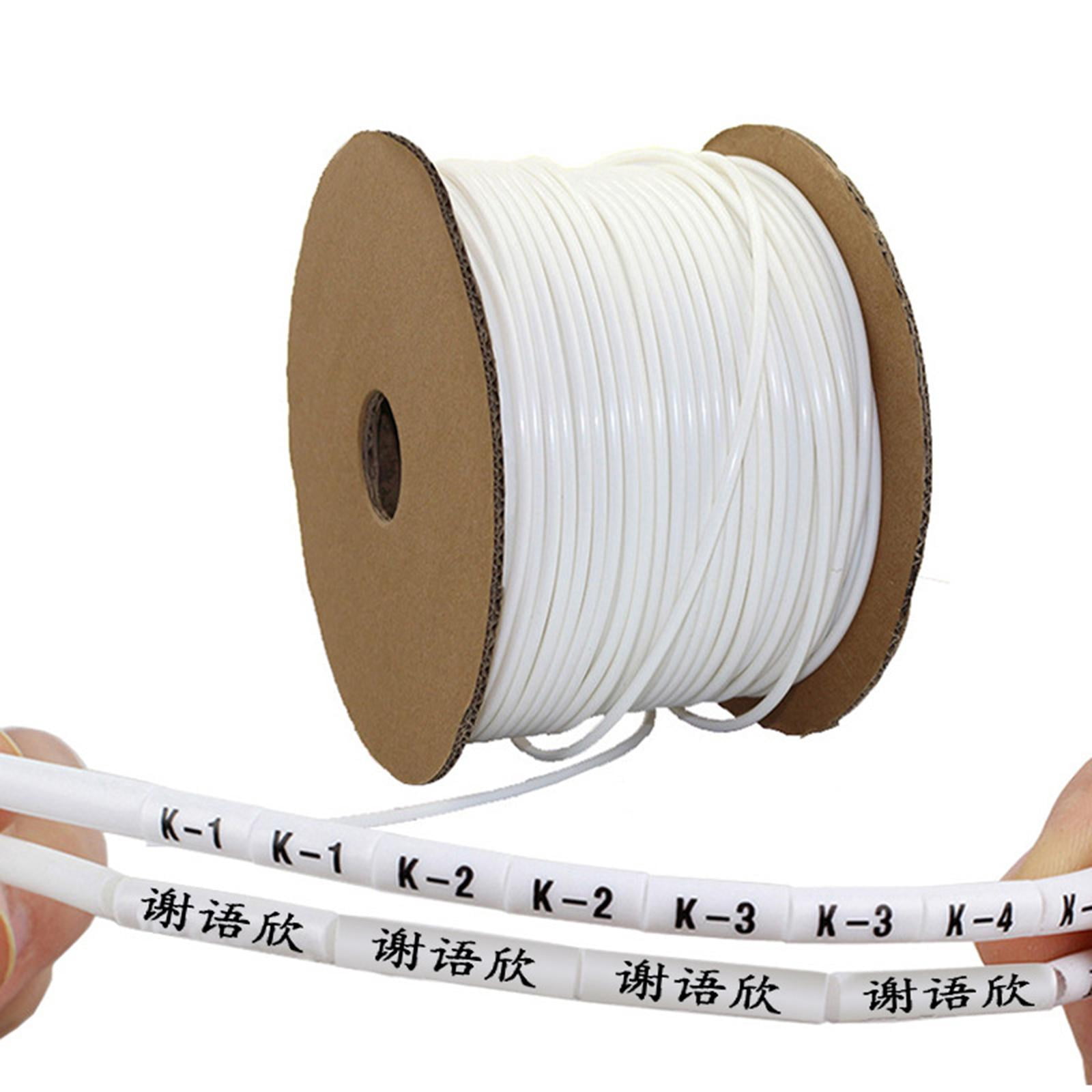 FVDPWYE Heat Transfer Ribbon Hose Craft Distinction DIY Tube Personal Printed Labels for
