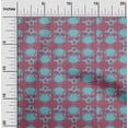thumbnail image 2 of oneOone Rayon Dusty Rose Fabric Skull Craft Projects Decor Fabric Printed By The Yard 56 Inch Wide-21, 2 of 8